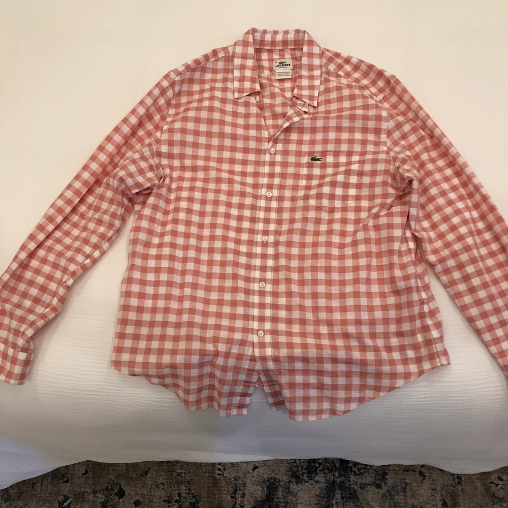 Lacoste button down. Sz 42. Classic Fit